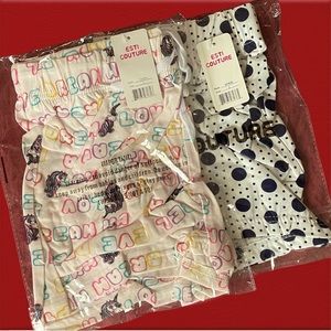 Esti Coutour Pajama Short Bottoms with Tie Strings